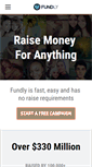 Mobile Screenshot of fundly.com